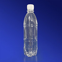 Kazakhstan Бутылка 500мл PET прозрачная с крышкой диаметр горловины 2,8см h22,0см диаметр дна 6,0см