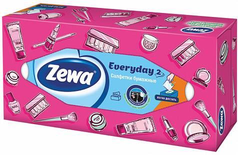 Салфетки Zeva Everyday в коробке 100шт