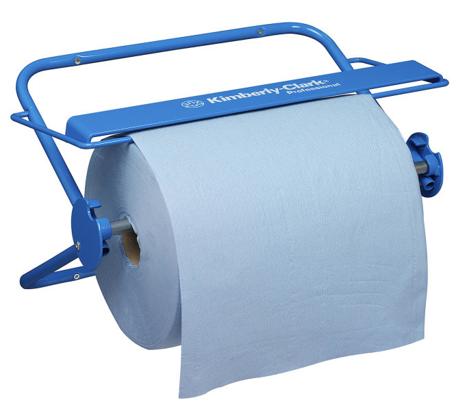 Мобильный диспенсер для протирочных материалов в больших рулонах ...