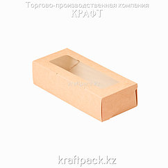 Коробка с окном 500мл 170*70*40 (Eco Tabox 500 GL) DoEco (100/400)