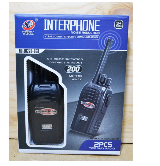 Рация Interphone Hoisereduction 2 в 1 на батарейках