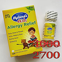 Лекарство от аллергии для детей от Hyland's 4kids, таблетки безопасные и натуральные