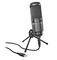 Студийный микрофон Audio-Technica AT2020USB+ черный (15117096)