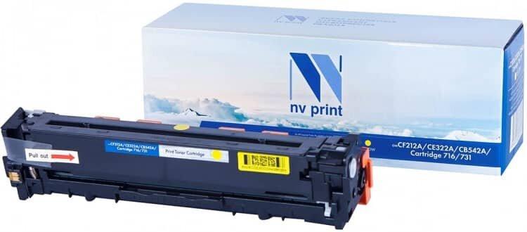 Картридж CF212A/CE322A/CB542A/716/731 Yellow для HP/Canon LaserJet Pro MFP M276n совместимый