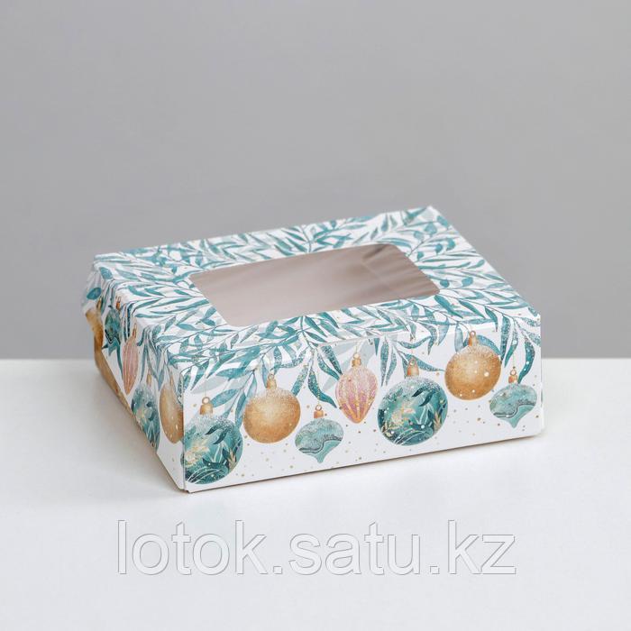 Коробка складная «Праздничная», 10 × 8 × 3.5 см - фото 1 - id-p96150821