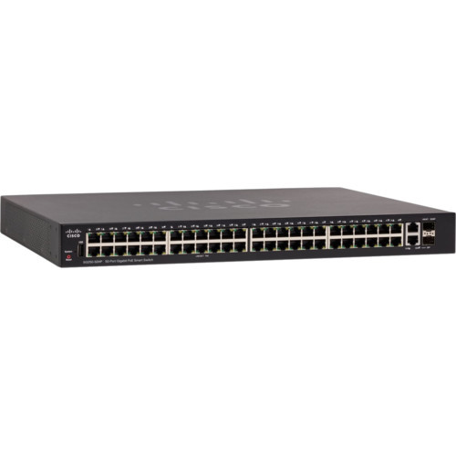 Коммутатор Cisco SG250-50HP 50-Port Gigabit PoE Smart Switch - фото 1 - id-p96152840