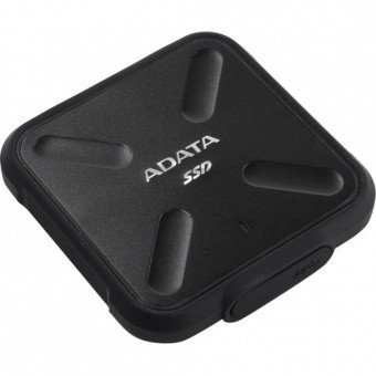Adata Жесткий диск внешн. SSD 512GB Adata ASD700-512GU31-CBK черный, фото 2