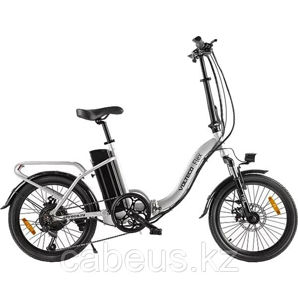 Электровелосипед Volteco FLEX серебристый (022304-2212)