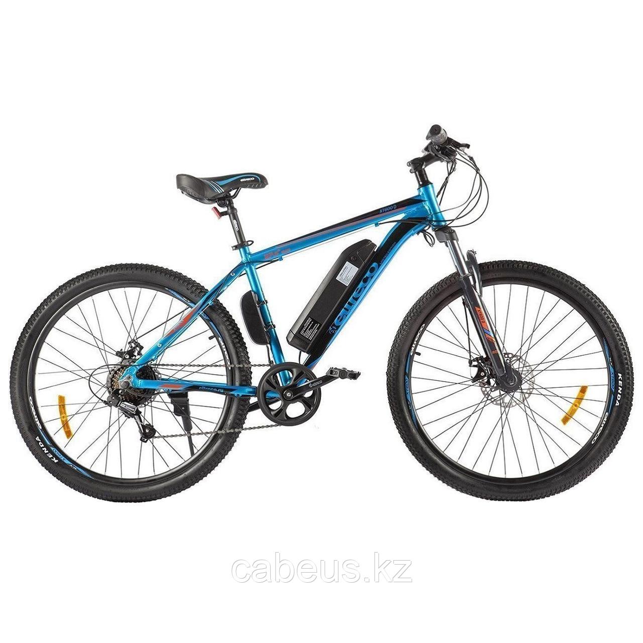Электровелосипед Eltreco XT 600 D сине-оранжевый (022861-2387)