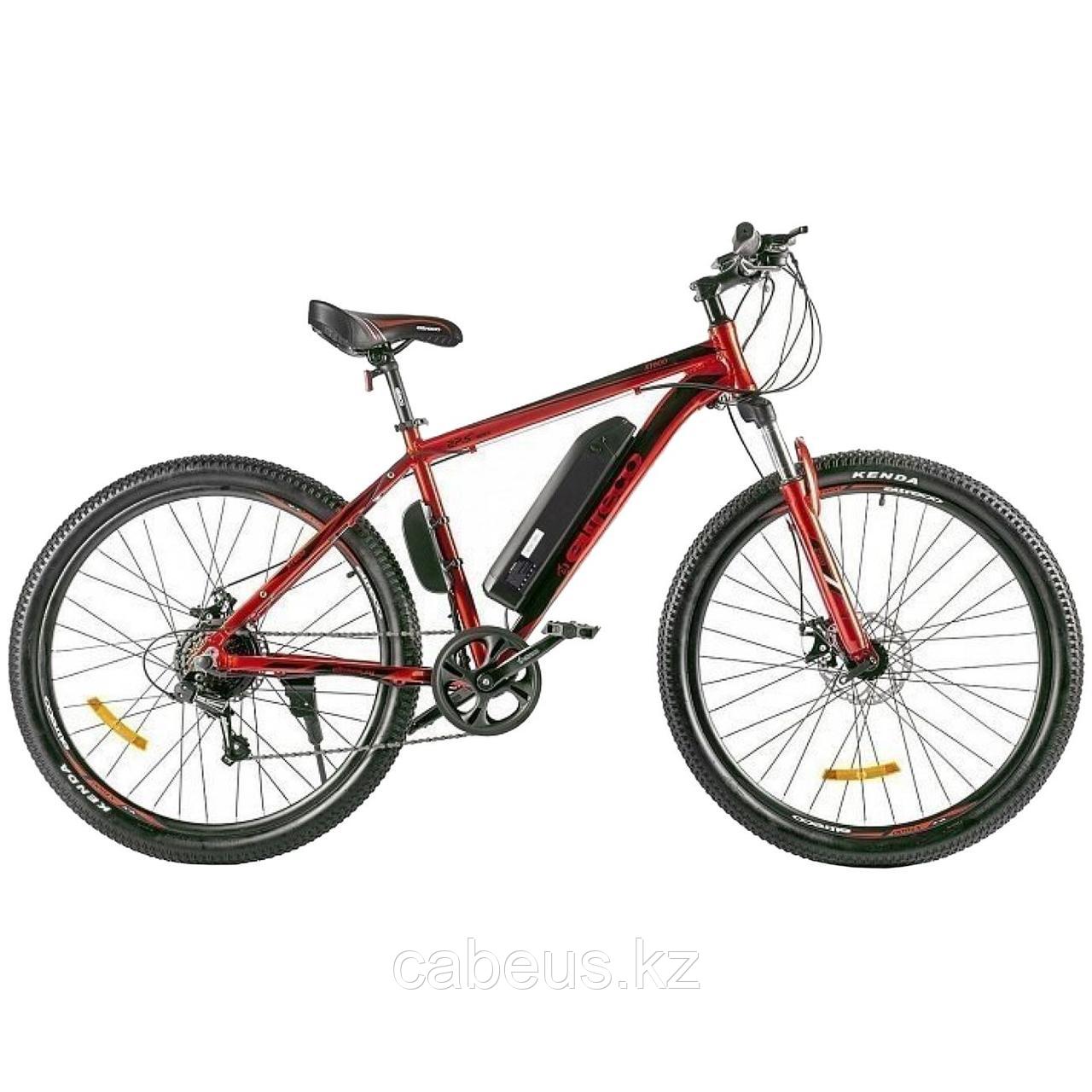 Электровелосипед Eltreco XT 600 D красно-черный (022861-2385)