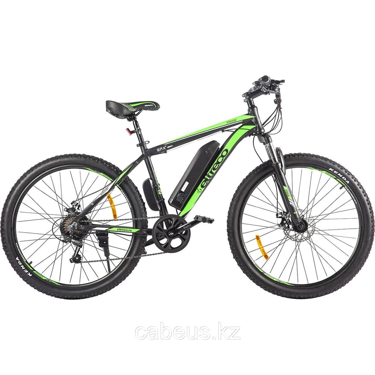 Электровелосипед Eltreco XT 600 D черный (022861-2383)