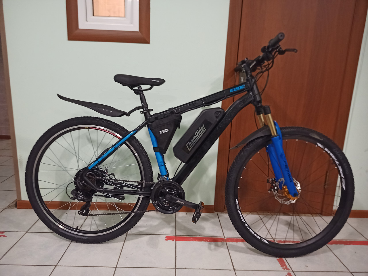 48v 500w (max 1000 w), Bafang, редукторный, аккум. Li-ion 48v 14,4 A/H. Электровел. 29".