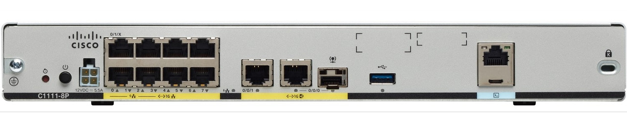 Маршрутизатор ISR 1100 8 Ports Dual GE WAN Ethernet Router - фото 1 - id-p96189771