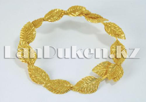 Римский золотой лавровый венок (20 см) - фото 2 - id-p96190081