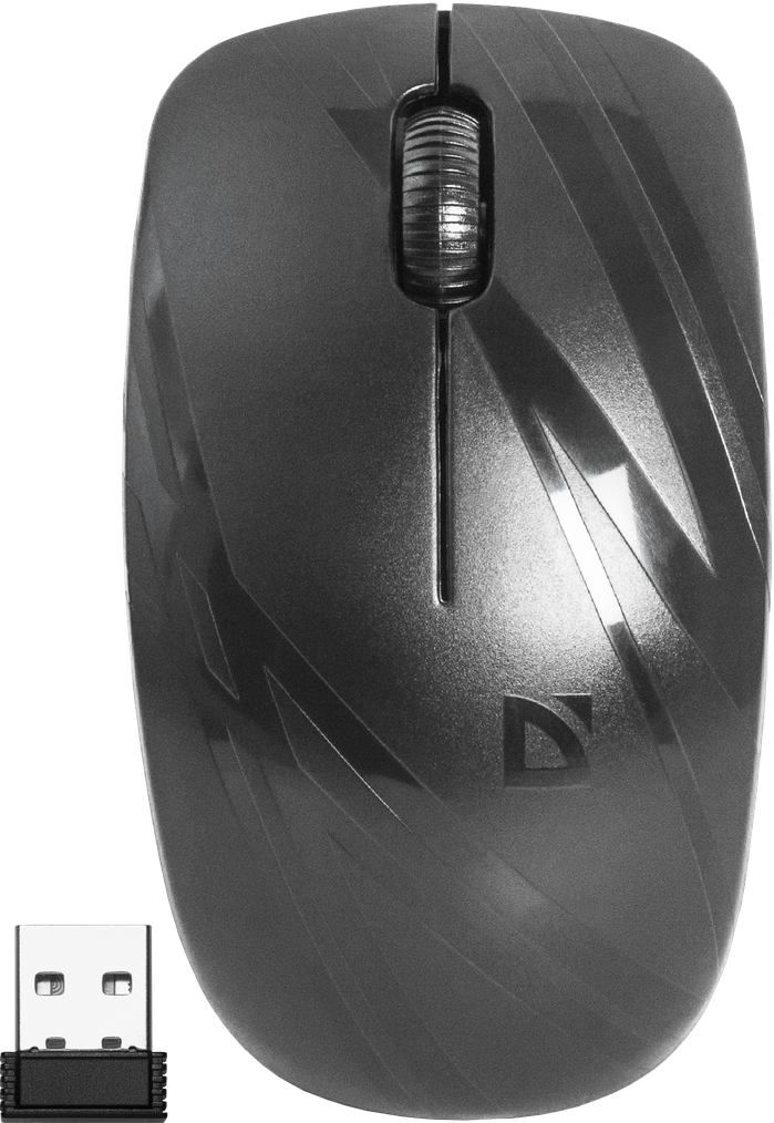 Мышь беспроводная Defender Datum MM-035 B черный
