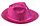 Шляпа карнавальная блестящая (розовая), фото 2