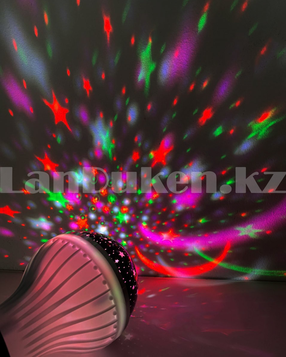 Ночник лампа проектор звездное небо с 3 цветами свечения HX-601 - фото 4 - id-p96210877