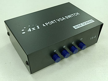 Соеденитель Switch VGA-15 с 4 источников на один монитор
