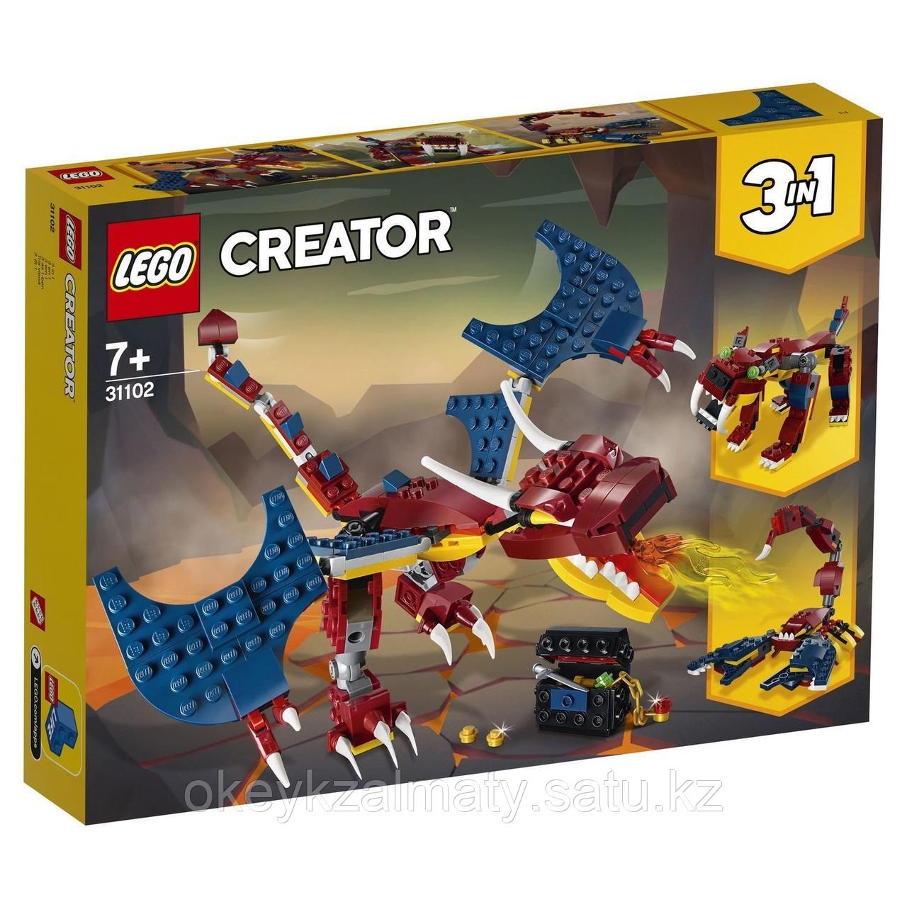 LEGO Creator: Огненный дракон 31102