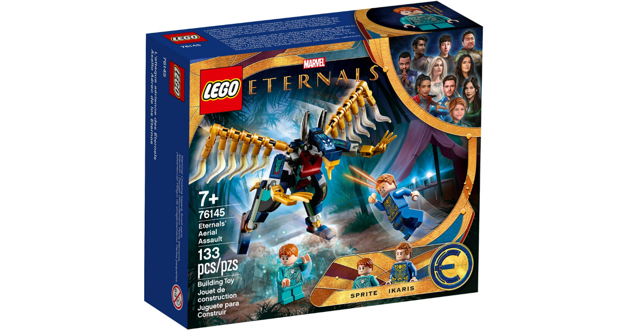 76145 Lego Marvel Воздушное нападение Вечных, Лего Супергерои Marvel