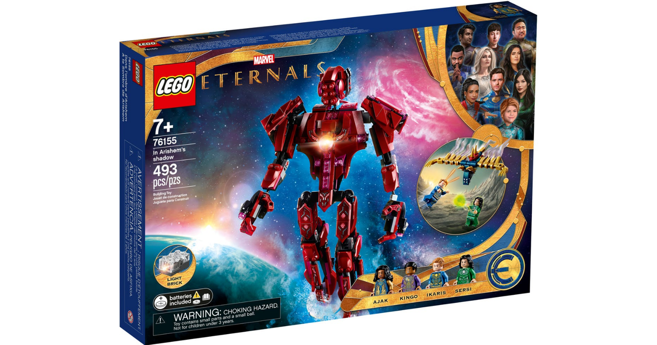 76155 Lego Marvel Вечные перед лицом Аришема, Лего Супергерои Marvel