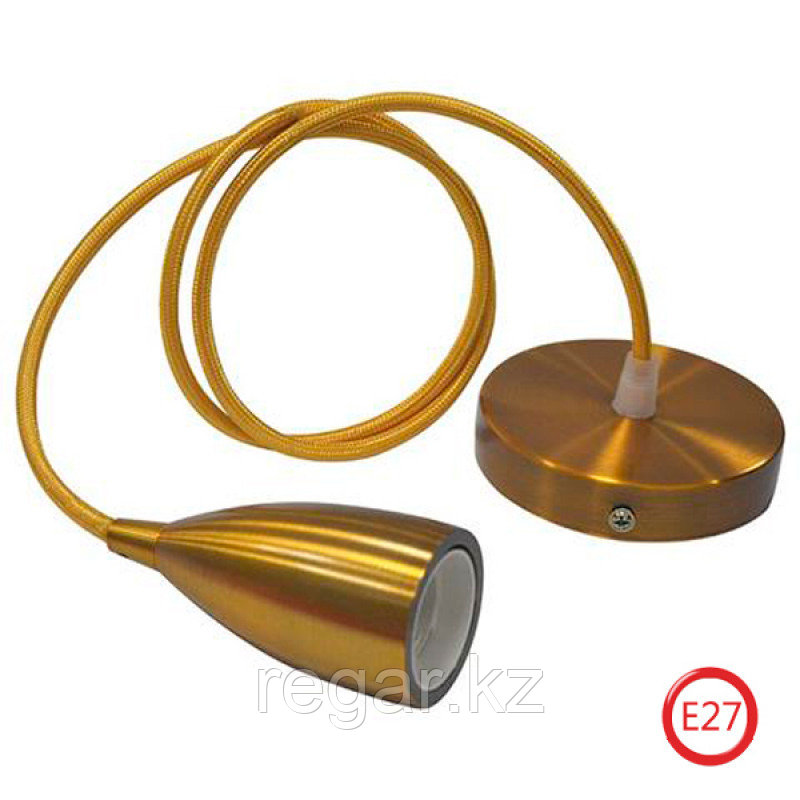EDISON 021-002-0001 светильник подвесной  Е27 золотой