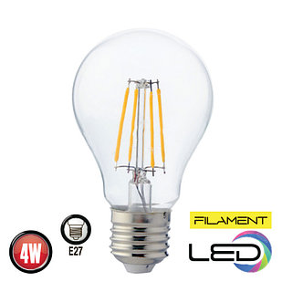 Филаментная лампа 4W E27 FILAMENT GLOBE-4 (001 015 0004)