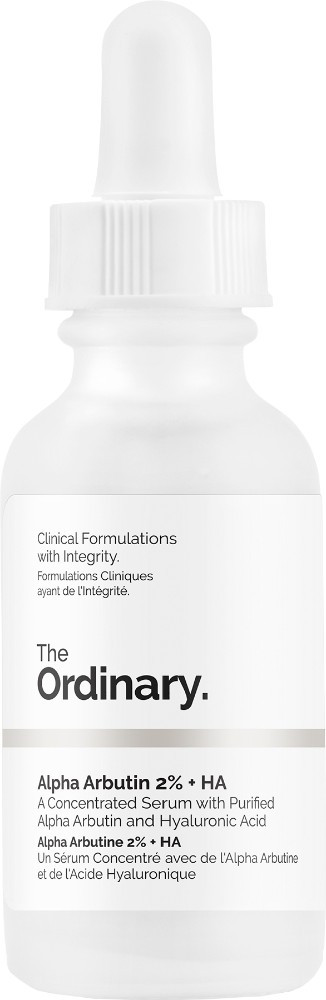 The Ordinary Сыворотка для лица 2% альфа- арбутин и гиалуроновая кислота Alpha Arbutin 2% +HA 30 мл