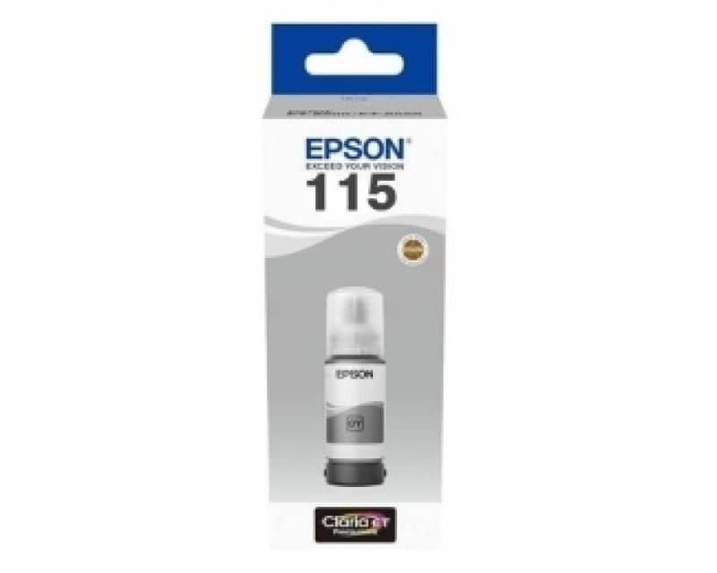 Чернила Epson 115 Gray для L8160/L8180 C13T07D54A