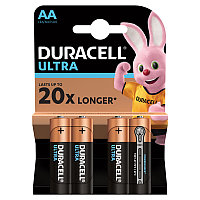 Duracell UltraPower AA (LR06) сілтілі батарейкасы, 4BL