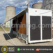 Майнинг ферма, контейнер для майнинга B2C mining 20-футовый на 192 биткоин-майнеров (асиков) Antminer S17/S19, фото 3