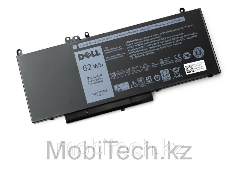 Аккумуляторы Dell 6MT4T 7.6V 7750mAh 62Wh DELL Latitude E5570 батарея, аккумулятор, ORIGINAL