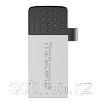 USB Флеш 16GB 2.0 Transcend TS16GJF380S серебро, фото 2