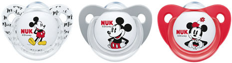 Пустышка 0-6 м сил Mickey Mouse NUK