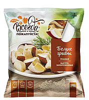 Грибы белые резанные, замороженные Всегда пожалуйста 300 гр