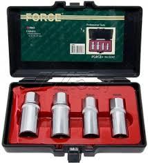 Набор шпильковертов 6-12мм 4пр. в кейсе "FORCE"