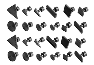 Грибки- пистоны 24 штуки