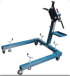 Кантователь двигателя 570кг с полкой для инструмента