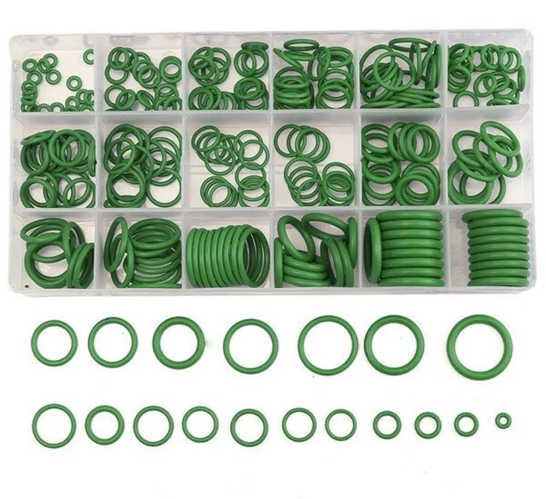 Резиновые уплотнительные кольца для автокондиционера 270 предметов, фото 1