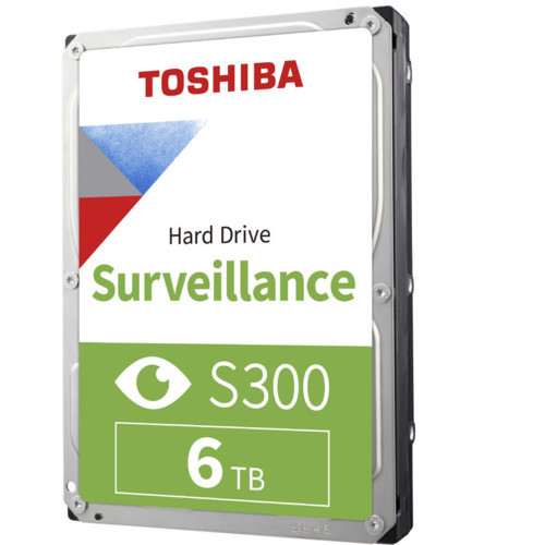 Жесткий диск HDD для видеонаблюдения 6Tb TOSHIBA S300 Surveillance HDWT860UZSVA