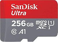 Карта памяти SanDisk_Ultra microSDXC_256GB + SD Adapter_120MB/s A1 Class 10 UHS-I
