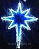 Звезда светодиодная новогодняя подвесная, фото 2