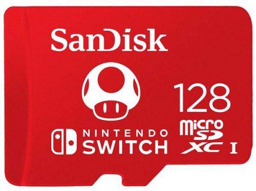Карта памяти SANDISK 128GB microSDXC UHS-I Card for Nintendo Switch