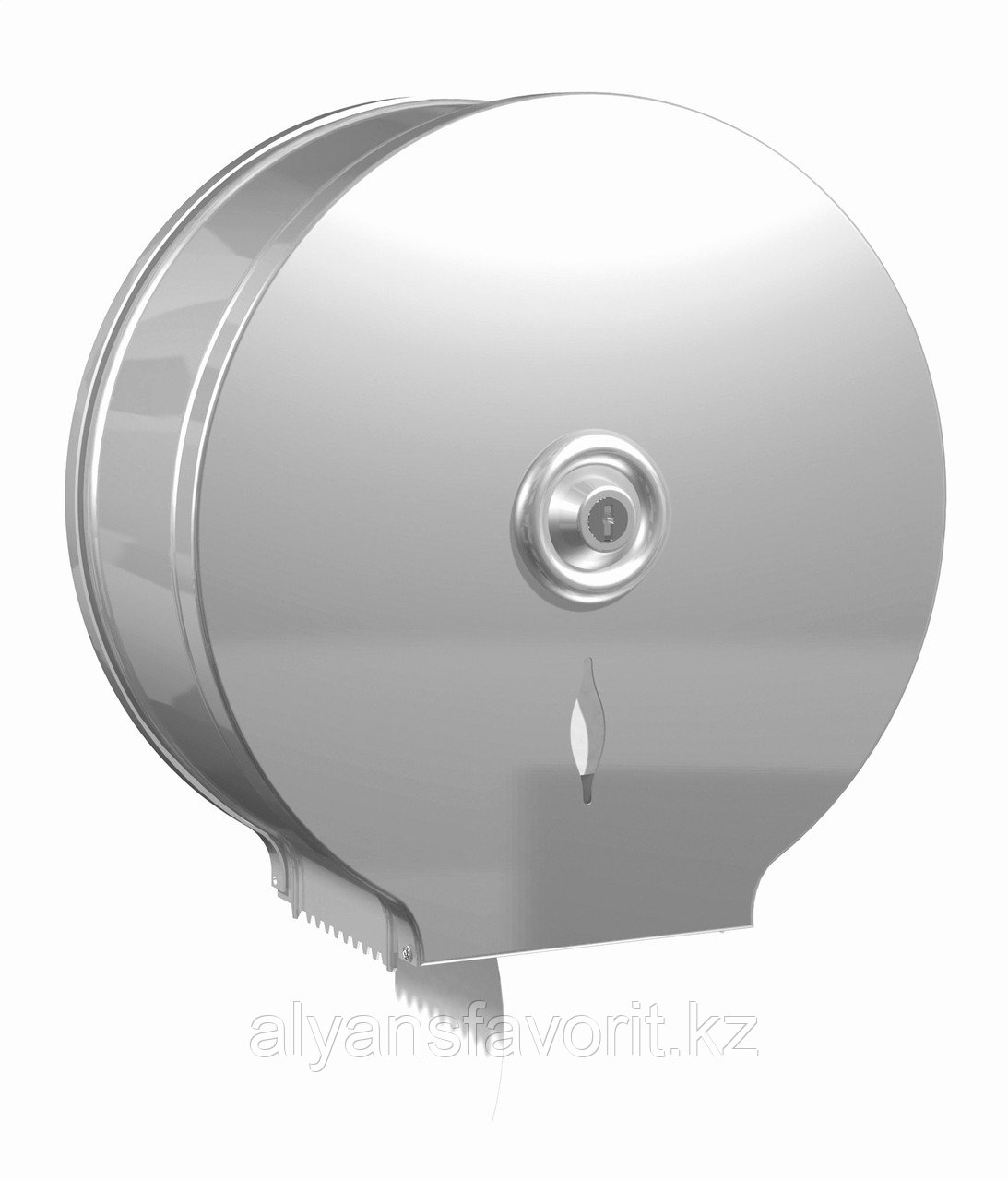 Диспенсер для туалетной бумаги Jumbo (Джамбо) металлический, антивандальный. Китай