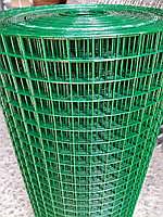 Сетка сварная  крашенная 50мм*50мм*12,8 м. высота 1,8м диам-2,8мм