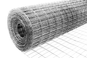 Сетка сварная оцинкованная 25мм*50мм длинна 20м ширина1м (диам.пров 1,8)