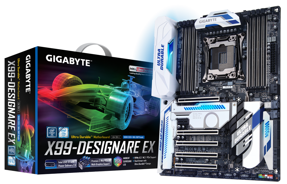 Материнская плата Gigabyte GA-X99-Designare EX