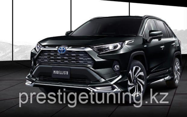 Аэродинамический обвес Modellista на Toyota RAV4 2019-22 (Черный цвет), фото 1