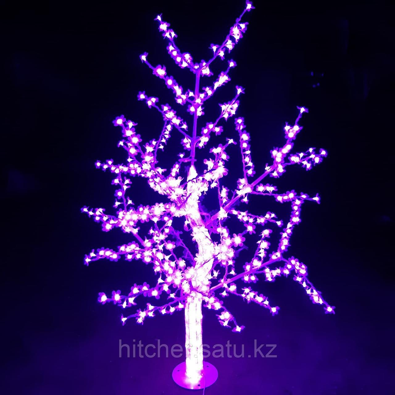 Уличное светодиодное led дерево "Сакура" 180 см, розовый свет