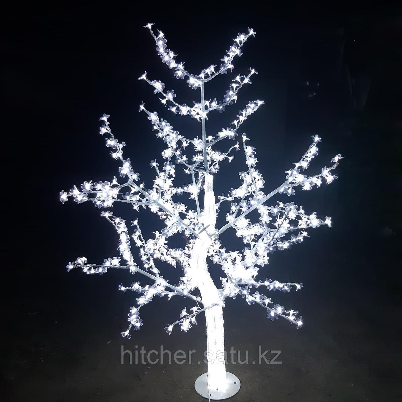 Уличное световое led дерево "Сакура" 250 см, белый свет